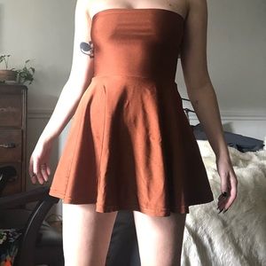 American apparel Lycra skater dress bandeau
